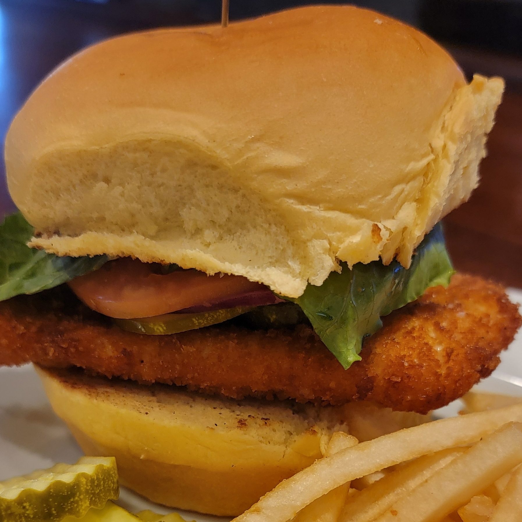 Fried Chicken Sandwich.