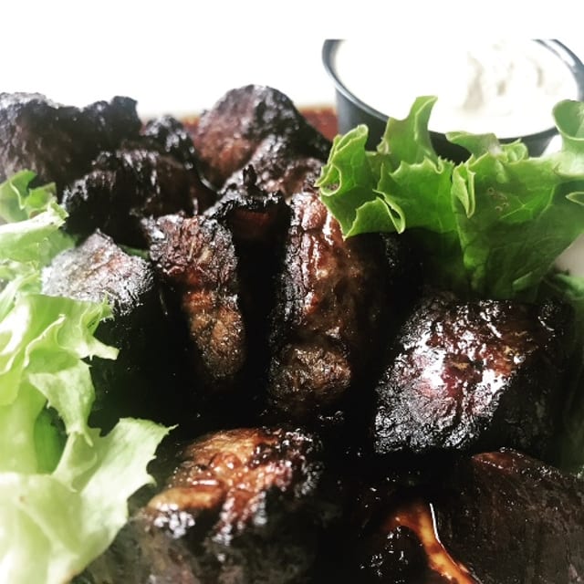 Marinated Filet Medallions.