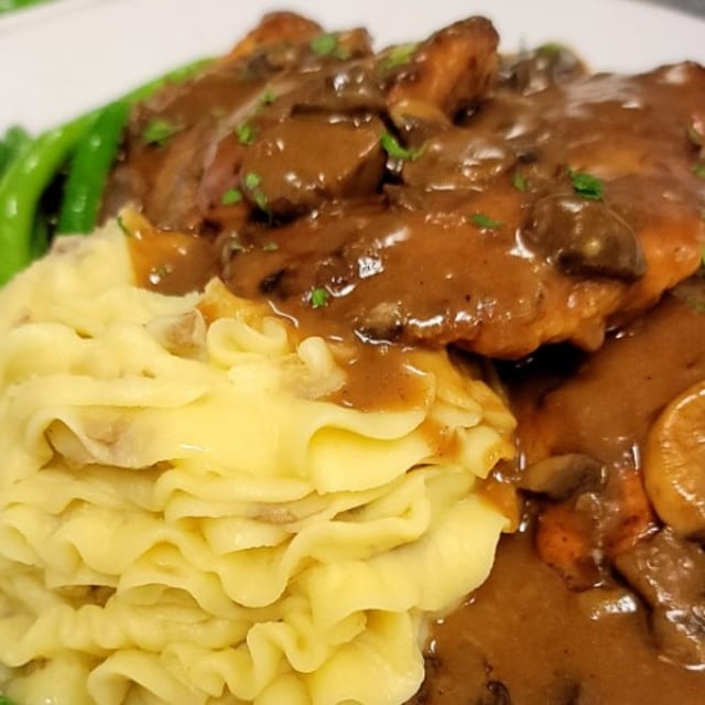 Chicken Marsala.