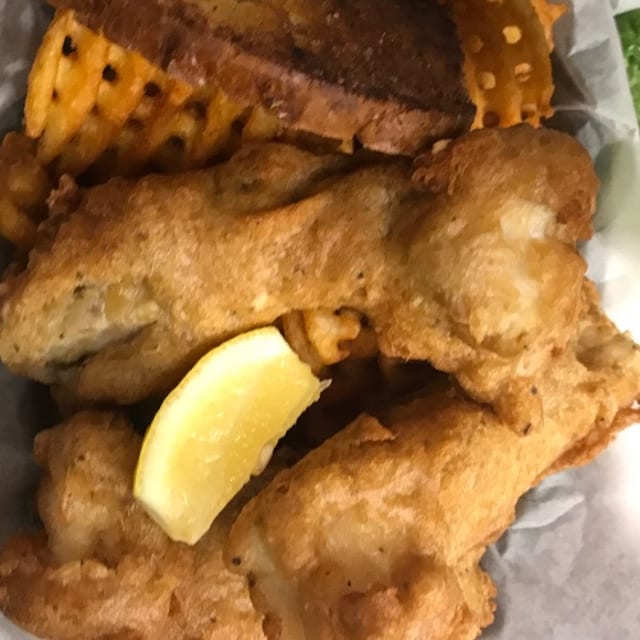 Fish and Chips.
