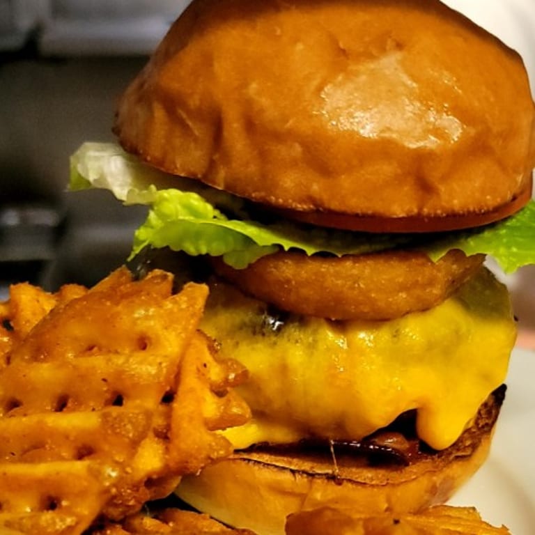 Indulge in Our Texas Burger
