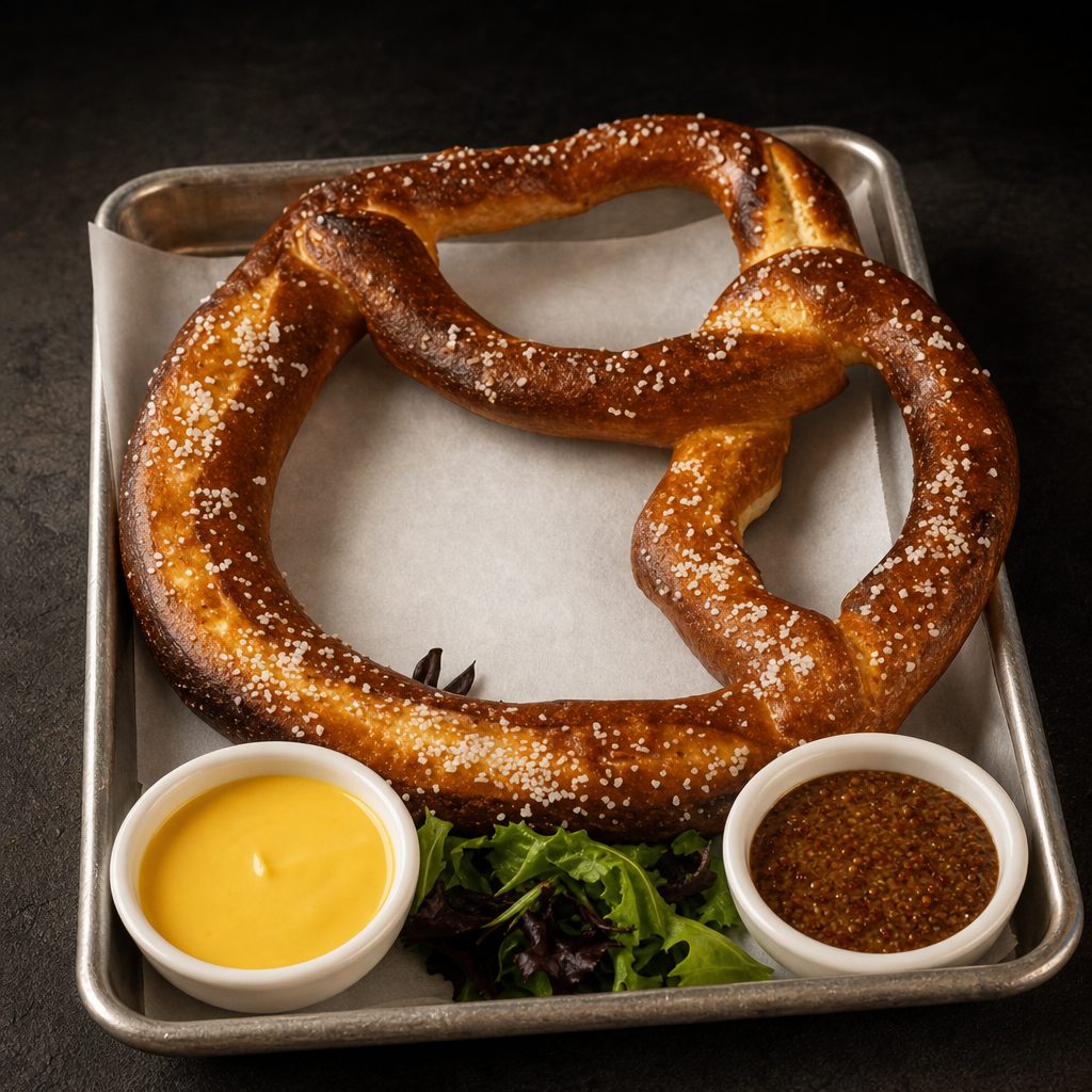 Bavarian Hot Pretzel.