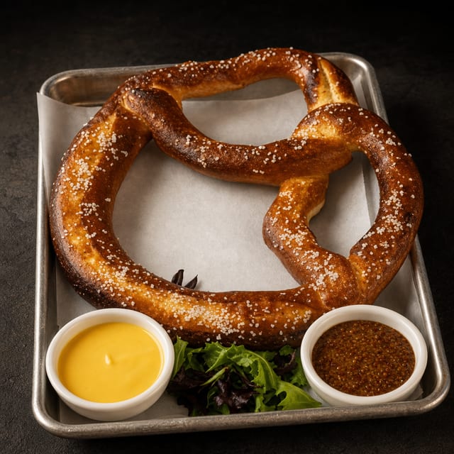 Bavarian Hot Pretzel.