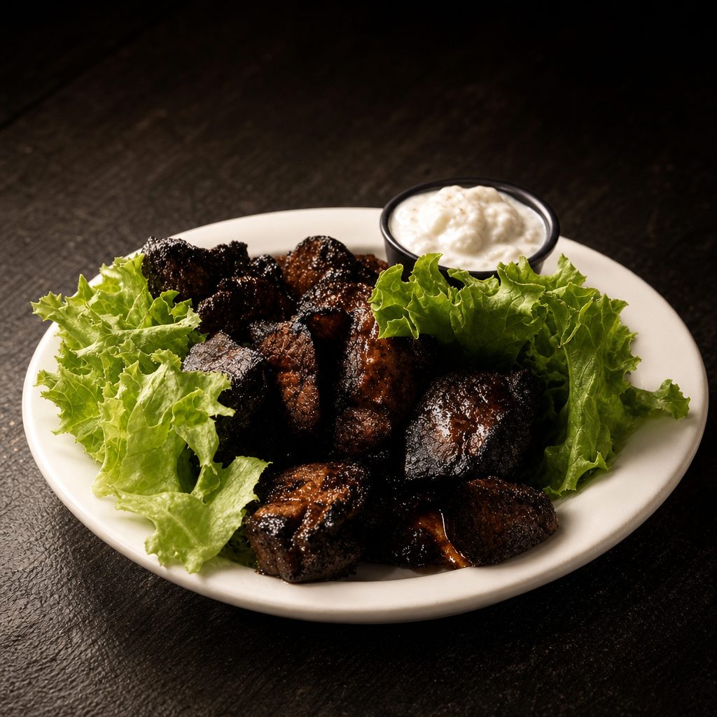 Marinated Filet Medallions.