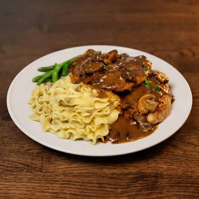 Chicken Marsala.
