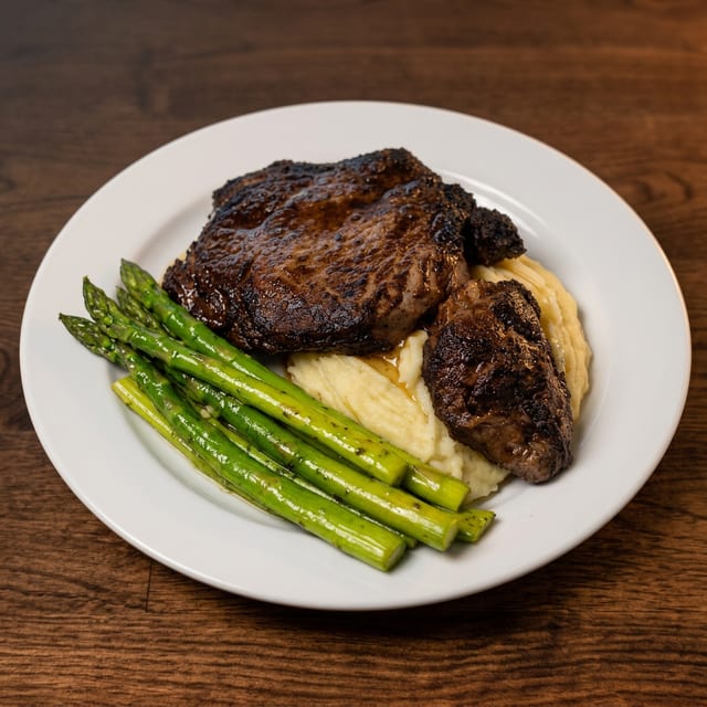 Blackened Ribeye*.