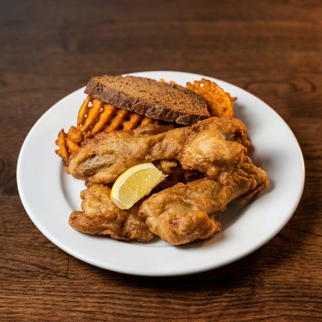 Fish and Chips.