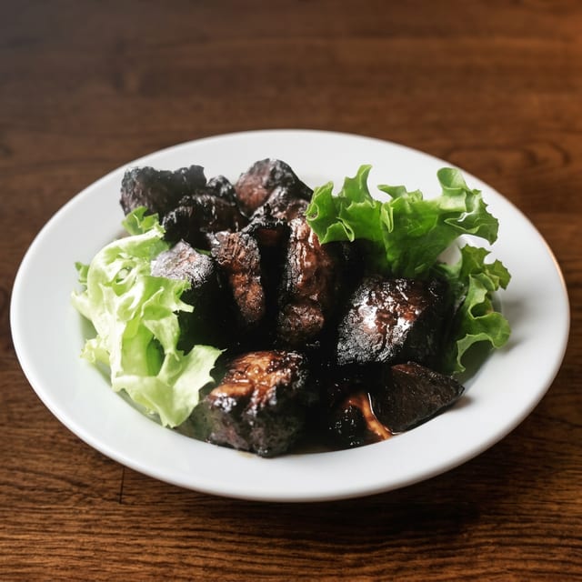 Marinated Filet Medallions.